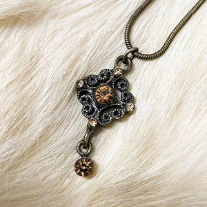Small Antique Vintage Style Necklace
